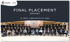 B.Tech CSBS Placement Brochure 2023
