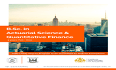 B.Sc. Actuarial Science and Quantitative Finance Brochure