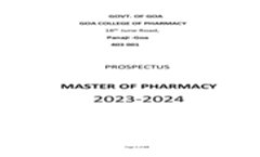M.Pharm Brochure 2023