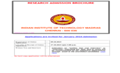Research Admission Brochure 2024