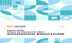 M.Des Admission Brochure 2024