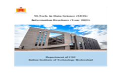 M.Tech Data Science  Brochure 2024