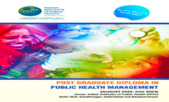 Post Graduate Diploma in Public Health Management (PGDPHM) Brochure 2023-24