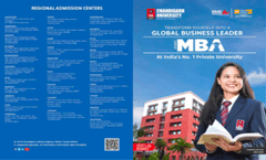 Chandigarh University MBA Brochure 2024