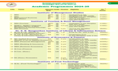 Bundelkhand University 2024-2025
