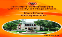 University of Rajasthan Brochure 2024-2025