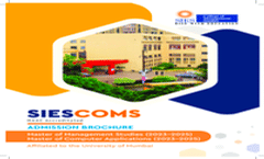 SIESCOMS Admission Brochure