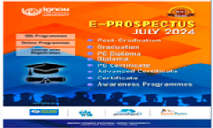 IGNOU Prospectus July 2024