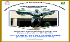 Executive PGDM International Business Brochure 2024