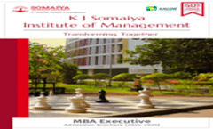 KJSIM MBA Executive Brochure 2024