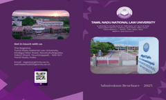 TNNLU Admission Brochure 2025
