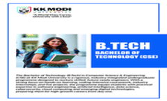 B.tech CSE Brochure 2026
