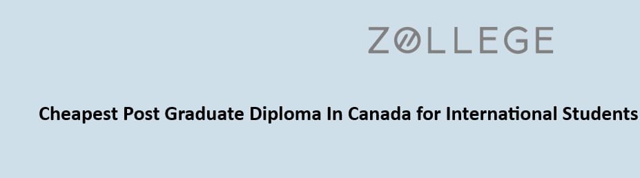 cheapest-post-graduate-diploma-in-canada-for-international-students