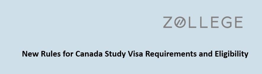 New Rules For Canada Study Visa Requirements And Eligibility