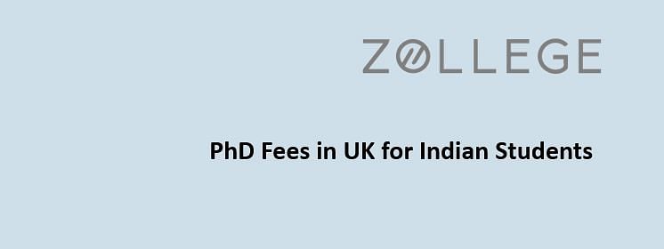 phd fees in uk for indian students