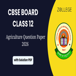CBSE Class 12 Agriculture 2026 Question Paper with Solution Pdf