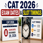 CAT 2026 Exam Date and Slot Timings