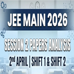 JEE Main 2026 April 2 Shift Wise Paper Analysis