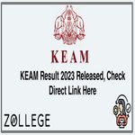 KEAM Result 2023 Released Check Direct Link Here