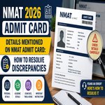 Details Mentioned on NMAT Admit Card How to Resolve Discrepancies