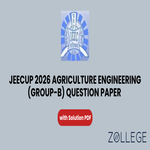 JEECUP 2026 Group B Agriculture Engineering Question Paper with Solutions PDF