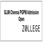 GLIM Chennai PGPM Admission Open