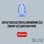 JEECUP 2026 Group K2 Electrical Engineering LE Question Paper with Solutions PDF