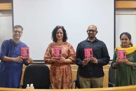 unveiling of the book authored by Priyanka Jha