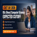 CUET DU Cutoff for BSc Hons Computer Science 2026 for Top Colleges