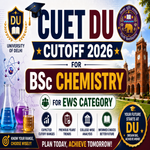 CUET DU cutoff for BSc Chemistry for EWS Category