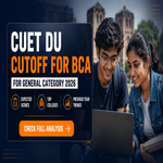 CUET DU Cutoff for BSc Computer Science for General Category 2026