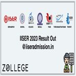 IISER 2023 Result Out iiseradmission in