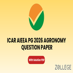 ICAR AIEEA PG 2026 Agronomy Question Paper with Solution PDF