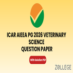 ICAR AIEEA PG 2026 Veterinary Science Question Paper with Solution PDF
