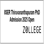 IISER Thiruvananthapuram PhD Admission 2025 Open