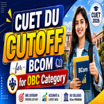 CUET DU Cutoff for BCom for OBC Category