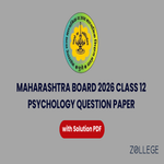 Maharashtra Board Class 12 Psychology 2026 Question Paper with Solution PDF