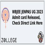 WBJEE JENPAS UG 2024 Admit card Released Date