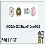 JAC Delhi 2023 Round 1 Cutoff Out