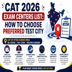 CAT 2026 Exam Centers List