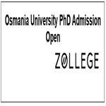 Osmania University PhD Admission Open