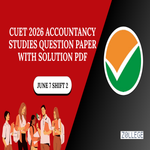 CUET 2026 Accountancy Question Paper June 7 Shift 2 with Solution PDF