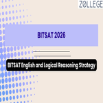 BITSAT 2026 English and Logical Reasoning Strategy