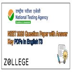NEET 2023 Question Paper with Answer Key PDFs in English T3