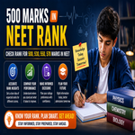 500 Marks in NEET Rank
