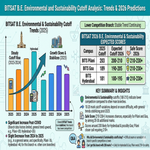BITSAT BE Environmental and Sustainability Cutoff and Previous Years Trends
