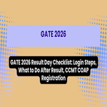 GATE 2026 Result Day Checklist