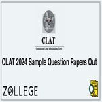 CLAT 2024 Sample Question Papers Out