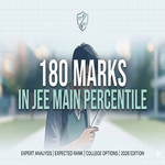 180 Marks in JEE Main Percentile