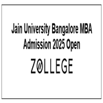 Jain University Bangalore MBA Admission 2025 Open